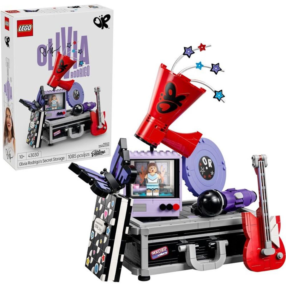 Olivia Rodrigo - LEGO® Editions Music Olivia Rodrigo's Secret Storage 43030